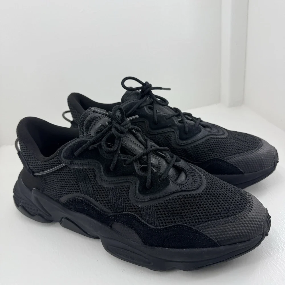 Adidas Originals Ozweego Mens 14 Black Reflective Running Shoes EE6999 Sneakers